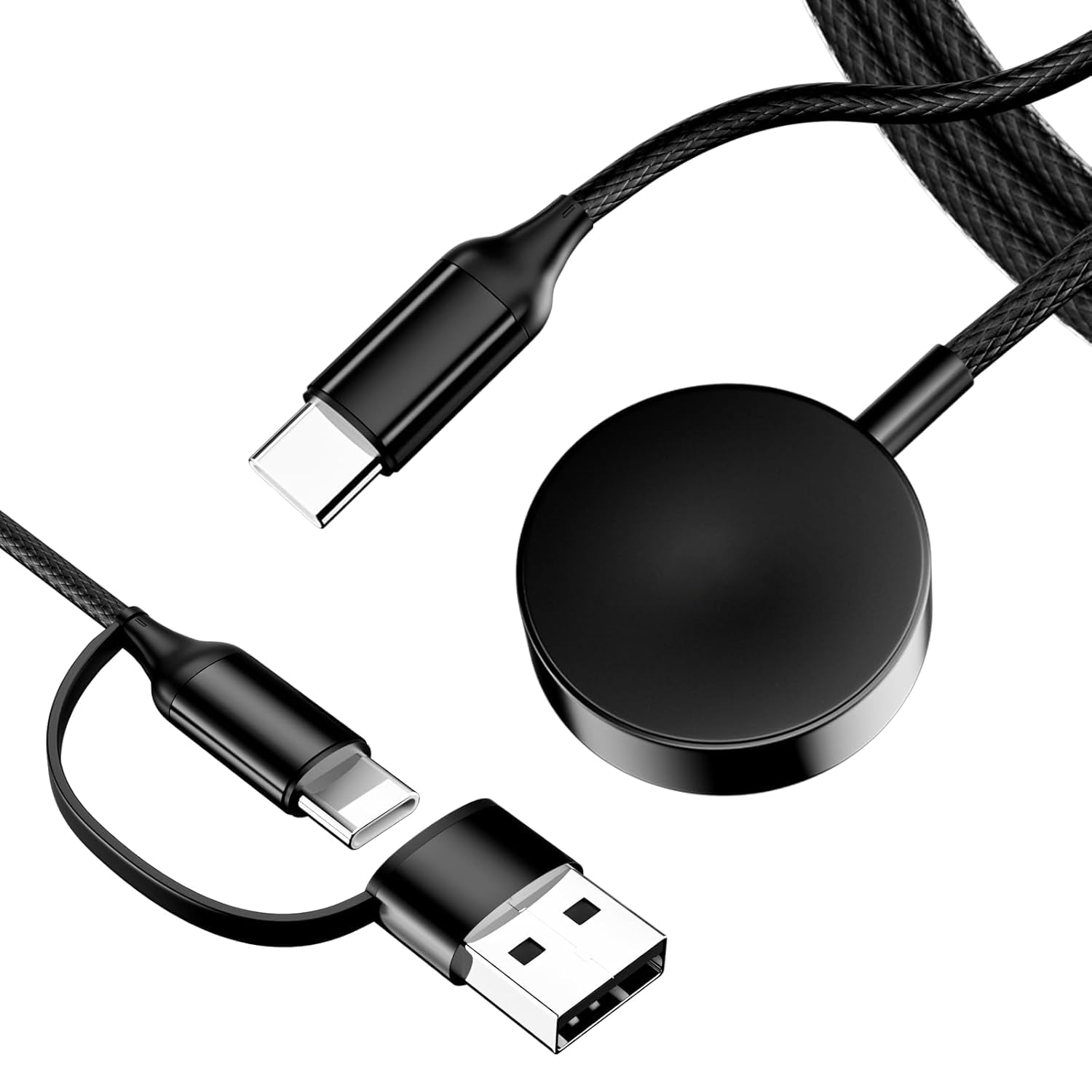 ZORBES® omee 2 in 2 USB C/A Charger for Samsung Galaxy Watch ZORBES® omee 2 in 2 USB C/A Charger for Samsung Galaxy Watch